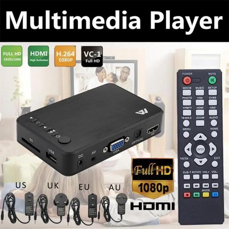 ڵ TV Ʈ ̵ ÷̾, USB  HDD U ũ Ƽ̵ ̵ ÷̾ ڽ, VGA SD MKV H.265, SD MMC RMVB MP3